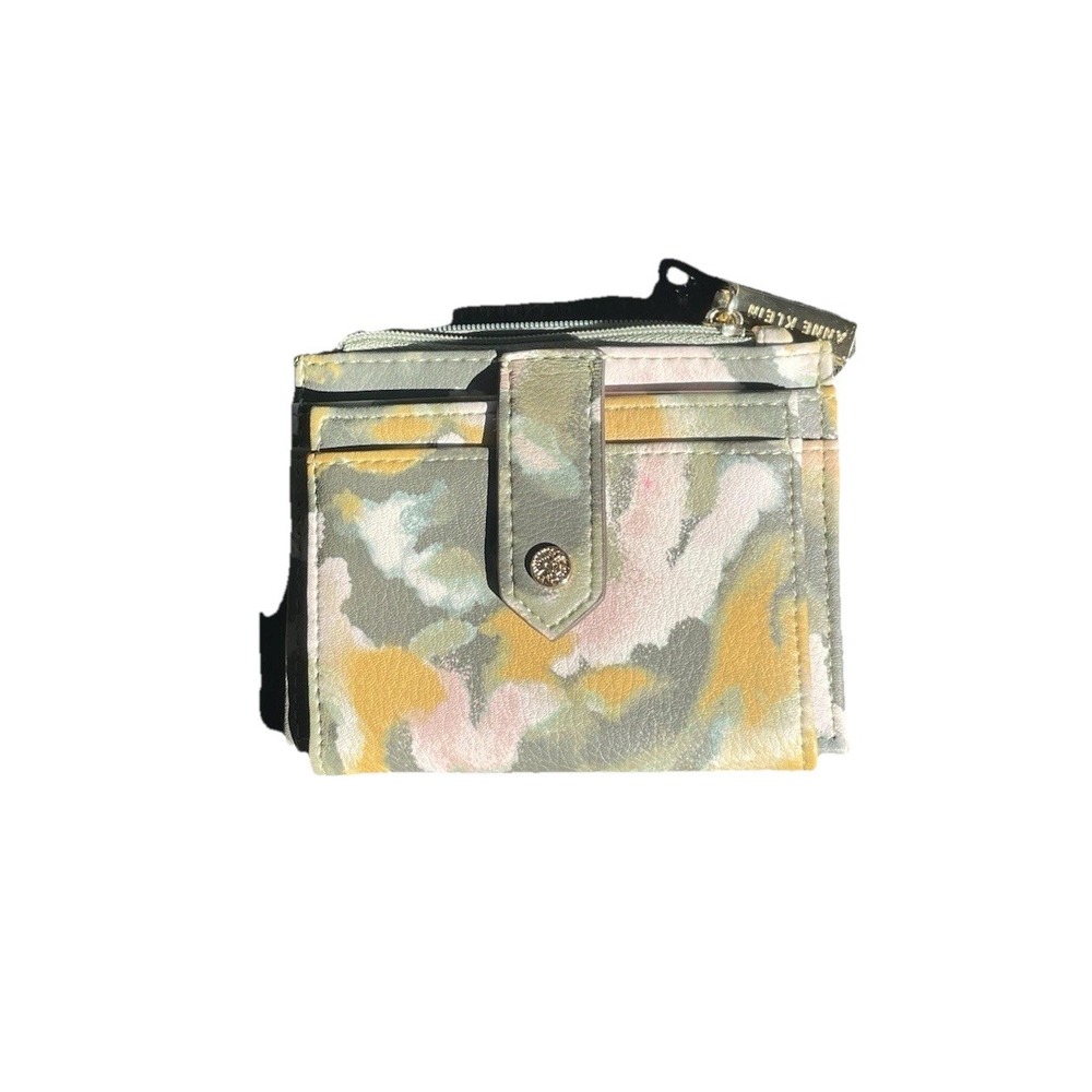 Anne Klein Small Wallet Card Holder/Coin Purse, Snap Closure, Used